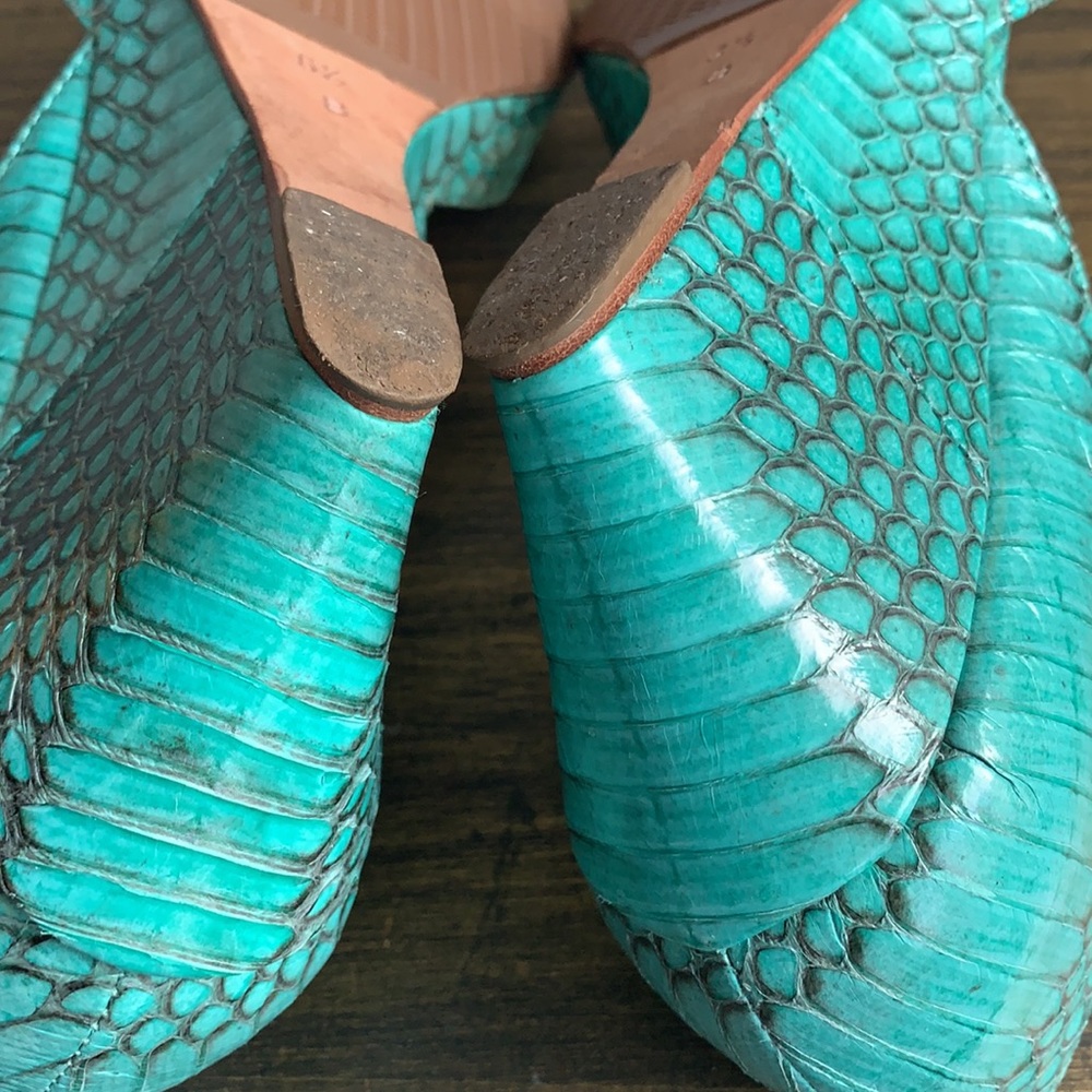 Loeffler Randall Wedge Pumps Size 6.5 🧜‍♀️ 🐚 - Picture 7 of 7